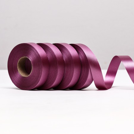 Tape for decor and gifts, ruby, 2 cm x 45 m-1