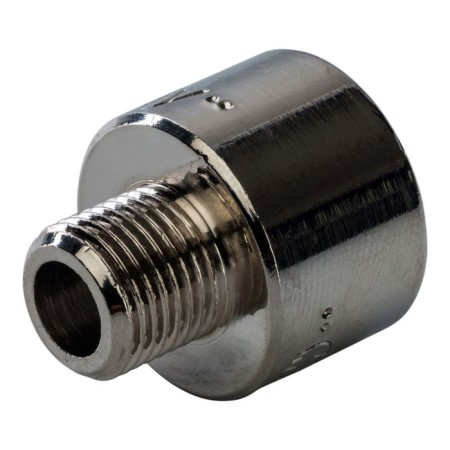 Adapter Stout SFT-0008-001418, 1/4 "x 1/8", internal/outer thread, nickel. brass-3