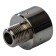 Adapter Stout SFT-0008-001418, 1/4 "x 1/8", internal/outer thread, nickel. brass