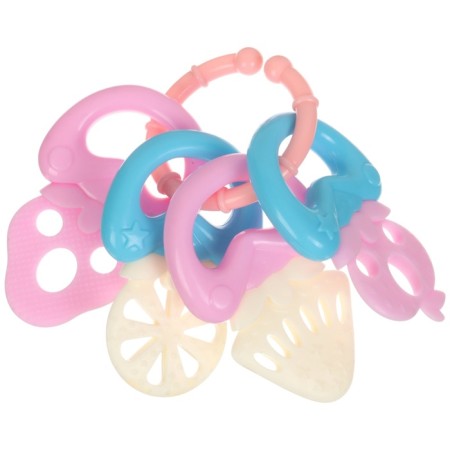 Set of “berries” teethers, 4 pcs, crumb me-10
