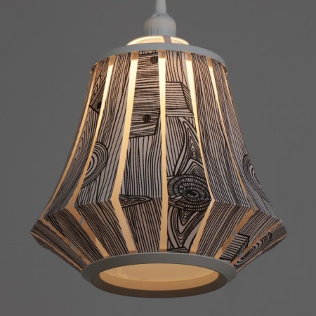 Lamp Bayerlux "Desser" E27 15W 29x29x25-125 cm-2