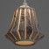 Lamp Bayerlux "Desser" E27 15W 29x29x25-125 cm