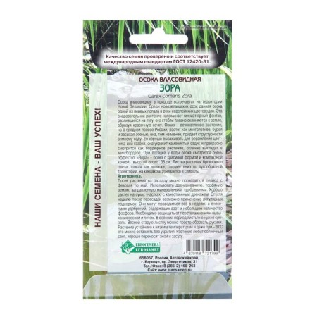 Sedge seeds of the sedge "Zora", 5 pcs-1