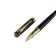 Handle Gift Roller, in the leatherette case, the case is black, gold
