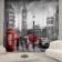 Set of curtains 145x260cm-2pcs, diz. NN033, Gabardin, P/E 100%