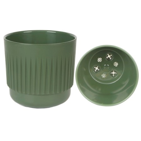 Plastic pot with the Betta tab, the color of the jade-1