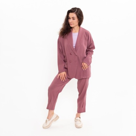 Casual Casual Set (jacket and trousers), dusty rose, size 44-1