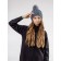 Female ISee hat, size 52-56, color gray color