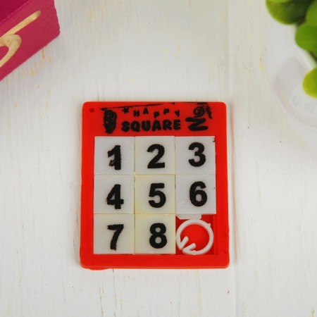 Puzzle-sticked "numbers", color mix-1