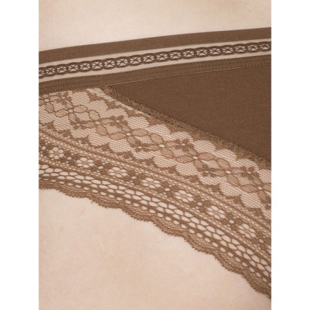 Female cowards, size 50, chocolate color-3