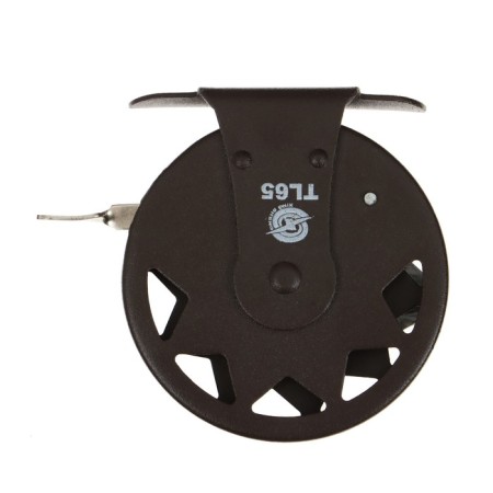 Inertial coil, metal, diameter 6.5 cm, dark brown color, TL65-4