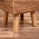 Wicker stool 40x40x50 cm