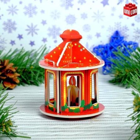 3D designer of the Figure "New Year's flashlight"