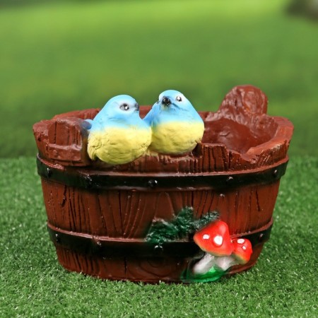Фигурное кашпо "Птички"-1