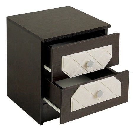 Bedside table Nicole 400x390x470 wenge/light larch-1
