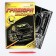 Engraving "Motorsport" with a metallic effect "Gold", 15x21 cm