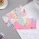 The envelope for the money "Fun birthday!" Glitter, Congrev, cats, cupcakes, 16.8x8.3 cm