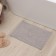 Bathroom mat Ethel Bukli color gray, 38x58 cm