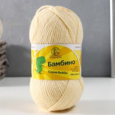Bambino yarn 35% Merinos wool, 65% acrylic 150m/50g (031, Shamp)