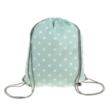 A bag for shoes 440 x 365 mm, Erich Krause, density 300D, with a reflective strip, dots in min, mint