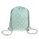 A bag for shoes 440 x 365 mm, Erich Krause, density 300D, with a reflective strip, dots in min, mint