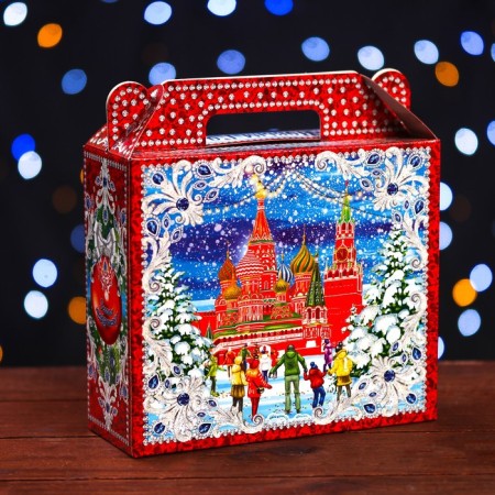 Gift box "Kremlin" 17.3 x 6.5 x 15 cm-1