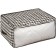 Cofr for storage "Petit", 60x45x3 cm, black and white