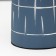 Mercury table lamp E14 40W Blue 22.5x22.5x36cm Risalux