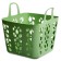 Soft basket for toys Lalababy Protect Me, 25 l, color pistachio seal