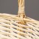Set of wicker baskets, willow, 3 pcs., Natural color, light
