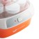 Yogurtnitsa KitFort KT-2020, 20 watts, 170 ml, 6 containers, glass, orange