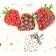 Turnowsky postcard "Strawberries", 16.7x11.8 cm