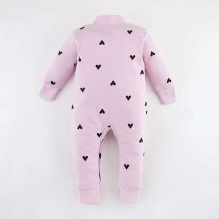 Combineson crumb I am “hearts”, pink color, height 62-68 cm-5