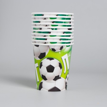 A single -single paper glass "goal" balls, 250 ml-2