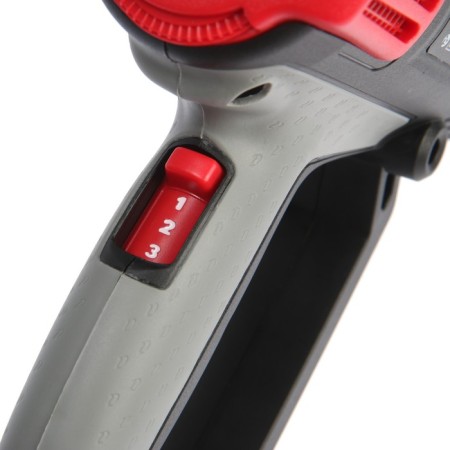 Technical hairdryer P.I.T. PHG 2000-C, 2000 W, 50-600 ° C, 300-500 l/min, 4 nozzles, case-3