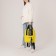 Backpack - youth bag from a lightning textile, 3 pockets, textura, yellow color