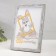 Photo frame Plastic "Watercolor" 15x21 cm, frosty silver