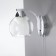 Sconces Citilux "Christie" CL152317, 12x20 cm, 1x75W, e27, gray color gray