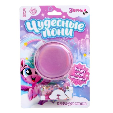 Set for experiments "Decorate your wallet", pony-4