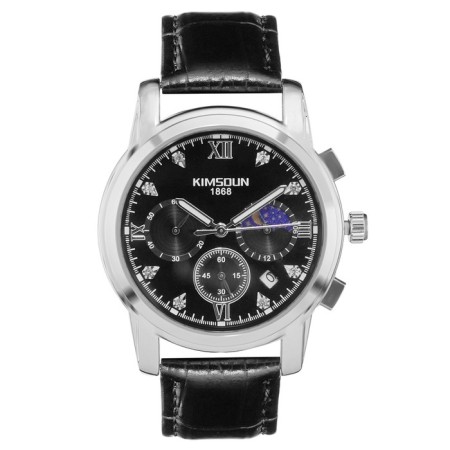 Men's wrist watches, D-4 cm, waterproof