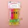 Clips for the cut, 5.5 cm, 5 pcs, colorful color