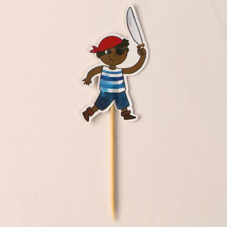 Set for decoration "Pirate Party", set of 6 pcs.-4