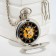 Pocket clock, mechanical "Classic" D Dials 3.7 cm