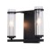 Sconces st. SL334.401.02. Bichero. 2x60 W, E14, 29, 4x24 cm, black color, nickel