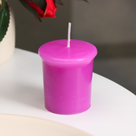 Aromatic candle "Black Cherry", black cherry, 5x4.5 cm-2