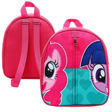Baby backpack, on a zipper, 23 cm x 10 cm x 27 cm "Pinky Pai and Sparkle", My Little Pony-5