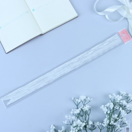 Bant-Babochka No. 3 "Lines", white-2