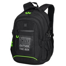 Brauberg Content's backpack universal, 3 departments, a reflective print, 