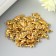 Decor for creativity Metal "Elephant" gold set 50 pcs 0.6x1.4 cm