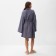 Women's robe KAFTAN BASIC Size 44-46, gray-blue